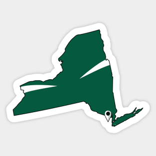 New York Football Sticker